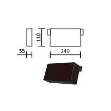Монтажный кожух Vizit МК-400CB